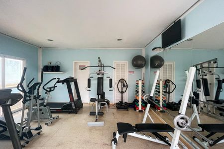 Área comum - Academia de casa de condomínio para alugar com 3 quartos, 100m² em Jardim Rebelato, Cotia
