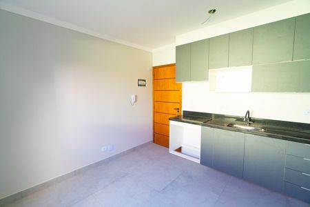 Sala/Cozinha de kitnet/studio para alugar com 1 quarto, 26m² em Jardim Oriental, São Paulo