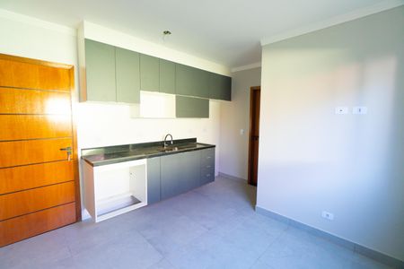 Sala/Cozinha de kitnet/studio para alugar com 1 quarto, 26m² em Jardim Oriental, São Paulo