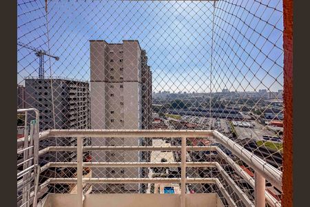 Varanda da Sala de apartamento para alugar com 2 quartos, 67m² em Casa Branca, Santo André