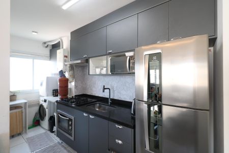 Cozinha de apartamento para alugar com 2 quartos, 42m² em Campanário, Diadema
