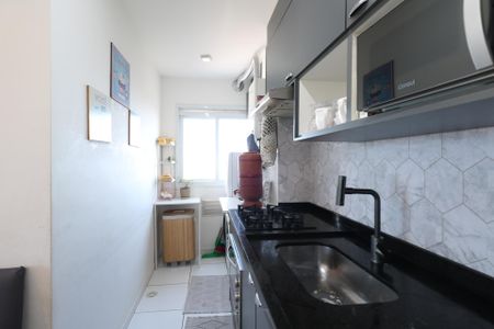 Cozinha de apartamento para alugar com 2 quartos, 42m² em Campanário, Diadema