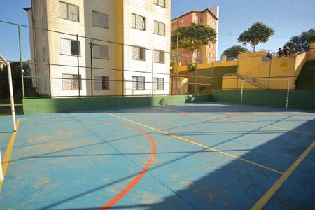 Área comum - Quadra esportiva  de apartamento à venda com 2 quartos, 57m² em Alves Dias, São Bernardo do Campo