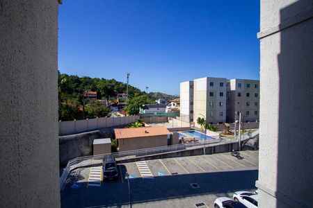 Vista da Sala de apartamento para alugar com 2 quartos, 47m² em Maria Paula, São Gonçalo