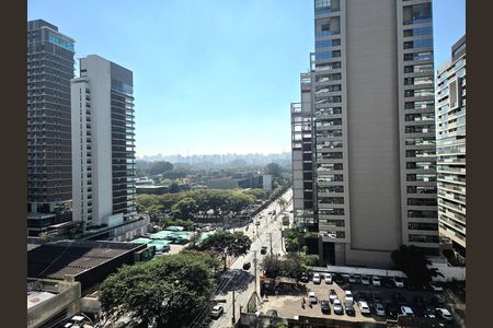 Vista de kitnet/studio para alugar com 1 quarto, 38m² em Indianópolis, São Paulo