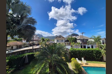 Vista da Varanda da Suíte 2 de casa de condomínio para alugar com 4 quartos, 300m² em Vargem Pequena, Rio de Janeiro