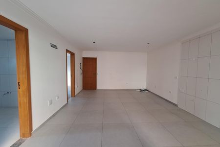 Sala  de apartamento à venda com 2 quartos, 85m² em Vila Guiomar, Santo André