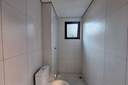 Banheiro da Suíte de apartamento à venda com 2 quartos, 85m² em Vila Guiomar, Santo André
