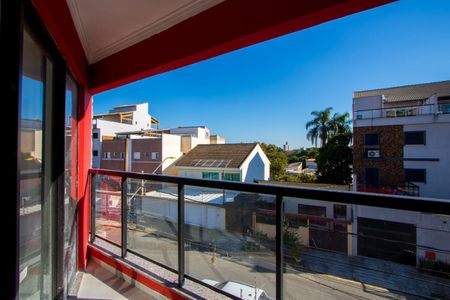 Varanda da sala de apartamento à venda com 2 quartos, 122m² em Vila Guiomar, Santo André