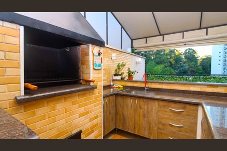 Varanda gourmet de casa de condomínio à venda com 3 quartos, 160m² em Vila Andrade, São Paulo