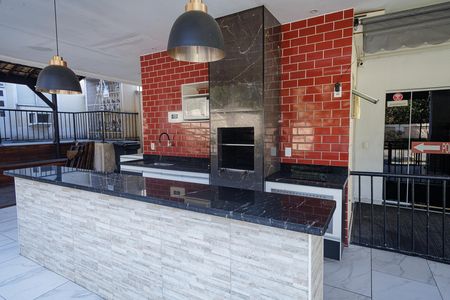Área comum - Churrasqueira de apartamento à venda com 2 quartos, 43m² em Campo Grande, Rio de Janeiro
