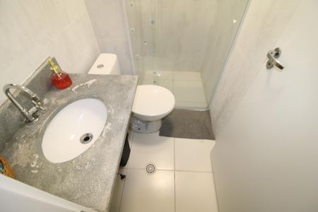 Banheiro de kitnet/studio à venda com 1 quarto, 34m² em Tucuruvi, São Paulo