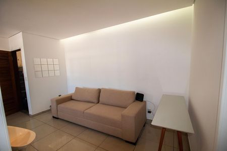 Sala  de apartamento à venda com 2 quartos, 55m² em Nova Suíça, Belo Horizonte