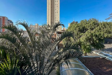Vista da Sacada de apartamento à venda com 1 quarto, 36m² em Vila Gumercindo, São Paulo