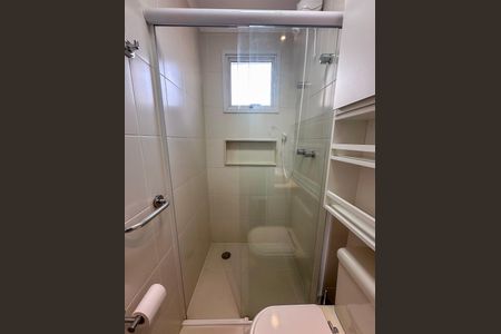 Banheiro de apartamento à venda com 1 quarto, 36m² em Vila Gumercindo, São Paulo