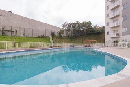 Área comum - Piscina de apartamento para alugar com 2 quartos, 45m² em Vila Sul Americana, Carapicuíba