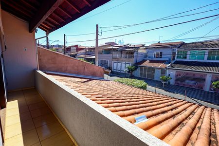 Sacada da Sala de TV de casa à venda com 3 quartos, 230m² em Jardim Hubert, Indaiatuba