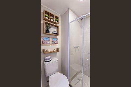 Banheiro de apartamento à venda com 1 quarto, 32m² em Piedade, Rio de Janeiro