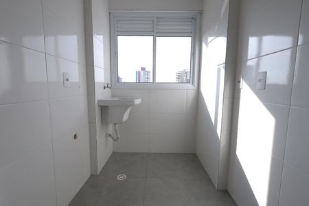 Cozinha/Área de serviço de apartamento para alugar com 1 quarto, 35m² em Vila Assunção, Santo André