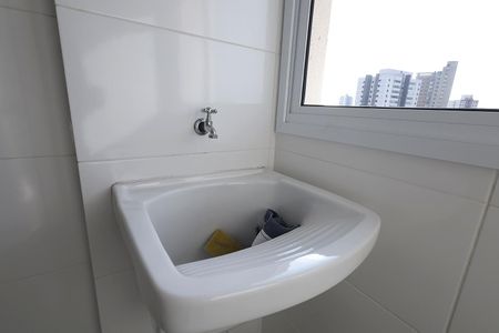 Cozinha/Área de serviço de apartamento para alugar com 1 quarto, 35m² em Vila Assunção, Santo André