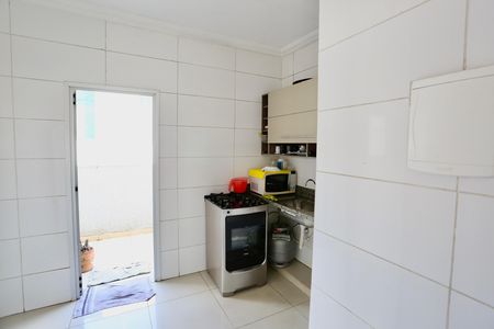 Cozinha e Área de Serviço de apartamento à venda com 3 quartos, 77m² em Europa, Contagem