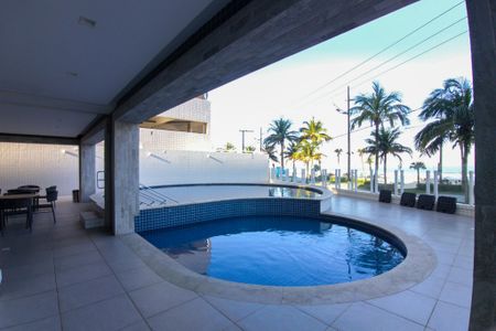 Área comum - Piscina de apartamento para alugar com 1 quarto, 54m² em Real, Praia Grande