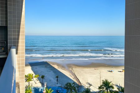 Vista da Sacada de apartamento para alugar com 1 quarto, 54m² em Real, Praia Grande