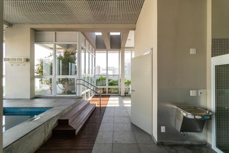 Área comum - Piscina de kitnet/studio à venda com 1 quarto, 31m² em Perdizes, São Paulo