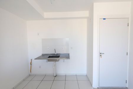 cozinha - área de serviço  de apartamento para alugar com 2 quartos, 38m² em Vila Marari, São Paulo