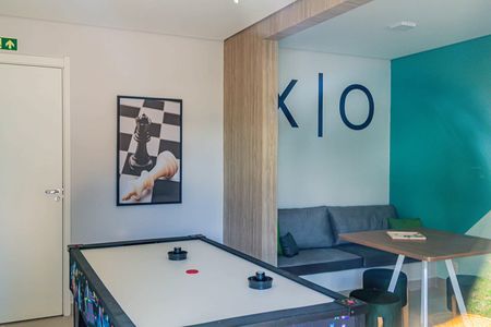 Área comum - Sala de jogos de apartamento para alugar com 1 quarto, 30m² em Parque Industrial Tomas Edson, São Paulo