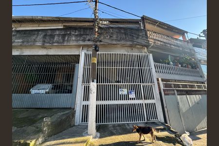 Fachada com placa de casa para alugar com 2 quartos, 76m² em Bandeiras, Osasco