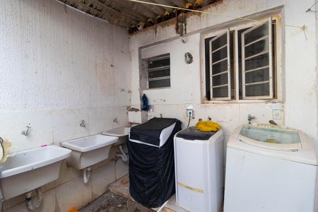 Área comum - lavanderia de casa para alugar com 1 quarto, 45m² em Cidade Universitária, Campinas