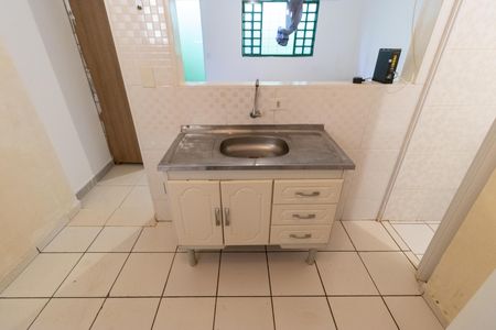 Cozinha de casa para alugar com 1 quarto, 45m² em Cidade Universitária, Campinas