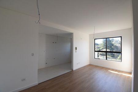 Sala de apartamento à venda com 2 quartos, 56m² em Santo Inácio, Curitiba