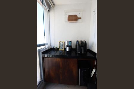 Varanda da Sala de apartamento para alugar com 2 quartos, 48m² em Vila Andrade, São Paulo