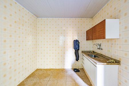 Cozinha de casa para alugar com 1 quarto, 60m² em Vila Brasilina, São Paulo