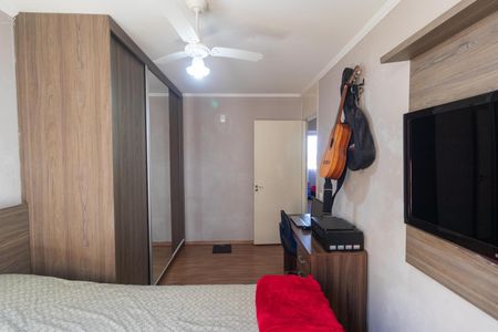 Quarto 01 de apartamento à venda com 2 quartos, 56m² em Conjunto Residencial Parque Bandeirantes, Campinas