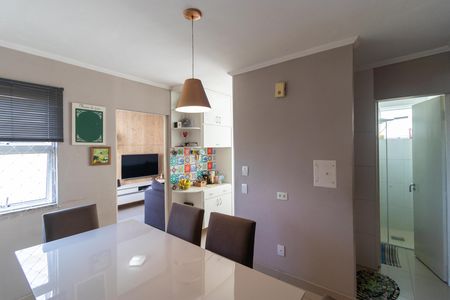 Sala de Jantar de apartamento à venda com 2 quartos, 56m² em Conjunto Residencial Parque Bandeirantes, Campinas