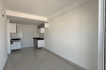 Sala de apartamento para alugar com 1 quarto, 38m² em Macuco, Santos
