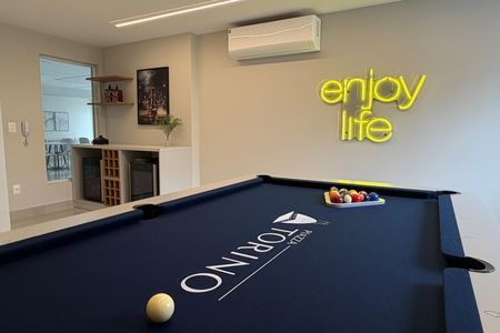 Apartamento para alugar com 38m², 1 quarto e 1 vagaÁrea comum - Salão de jogos
