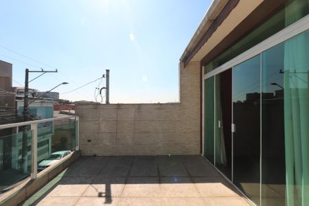 Varanda da Suíte de casa à venda com 2 quartos, 140m² em Taboão, Diadema