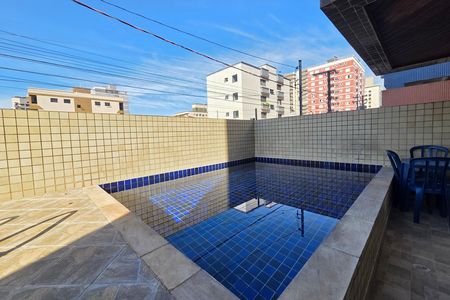 Área comum - Piscina de apartamento para alugar com 2 quartos, 64m² em Vila Tupi, Praia Grande