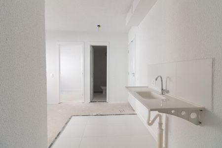 Sala - Cozinha de apartamento para alugar com 2 quartos, 30m² em Jaguaré, São Paulo