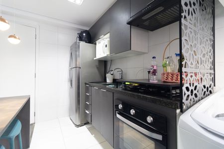 Cozinha de apartamento para alugar com 2 quartos, 43m² em Parque Bristol, São Paulo