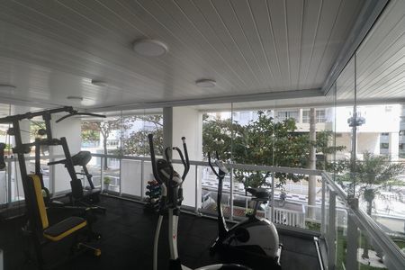 Área comum de apartamento para alugar com 3 quartos, 83m² em Vila Alzira, Guarujá