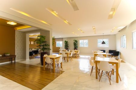 Apartamento à venda com 46m², 2 quartos e 1 vaga Apartamento à venda com 46m², 2 quartos e 1 vagaÁrea comum - Salão de festas