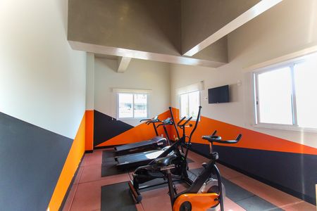 Apartamento à venda com 46m², 2 quartos e 1 vaga Apartamento à venda com 46m², 2 quartos e 1 vagaÁrea comum - Academia