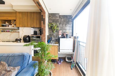 Apartamento à venda com 46m², 2 quartos e 1 vaga Apartamento à venda com 46m², 2 quartos e 1 vagaVaranda
