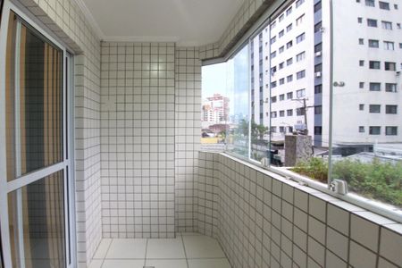 Sacada de apartamento para alugar com 2 quartos, 67m² em Guilhermina, Praia Grande