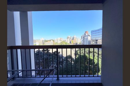 Varanda  de apartamento para alugar com 2 quartos, 59m² em Brooklin, São Paulo